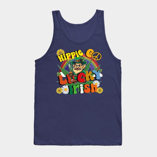 Hippie Go Lucky Irish 2 Tank Top by Debrawib